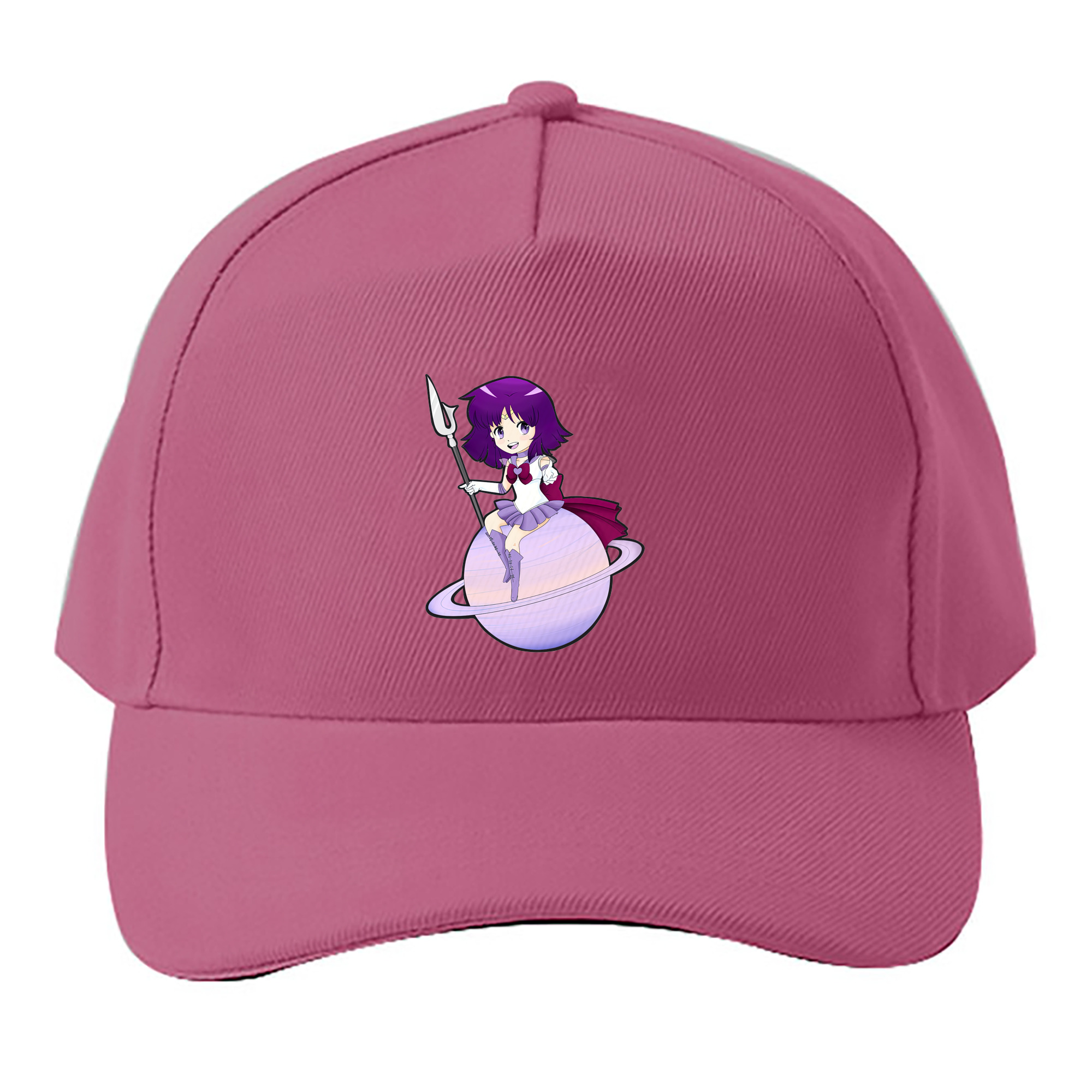 （画像用） 美少女戦士セーラームーン 土萠ほたる Sailor Moon Tomoe Hotaru （セーラーサターン；Sailor Saturn） ベースボールキャップ 綿100％ 男女兼用 帽子 スポーツ